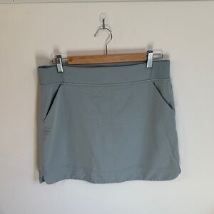 Light Green/Gray Active skort with Pockets